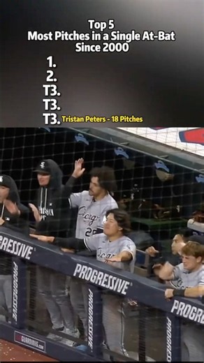 Top 5 Most Pitches in a Single At Bat Since 2000 #mlb #baseball #mlbb #mlbhighlights