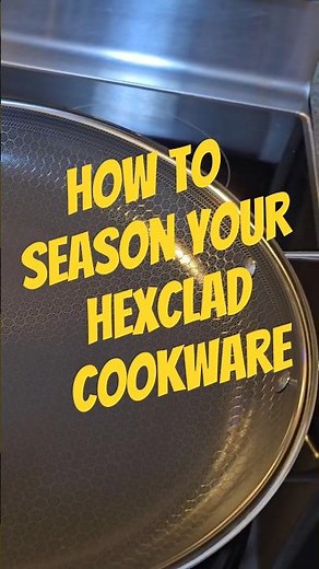 How to Season HexClad | Best Nonstick Pots & Pans Cookware #KitchenTips #HexClad
