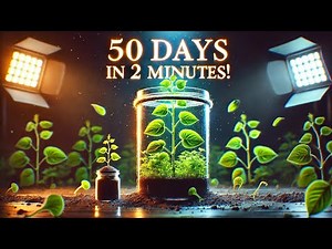 This Plant Grew for 50 Days – Watch It in 2 Minutes! (Stunning Timelapse)