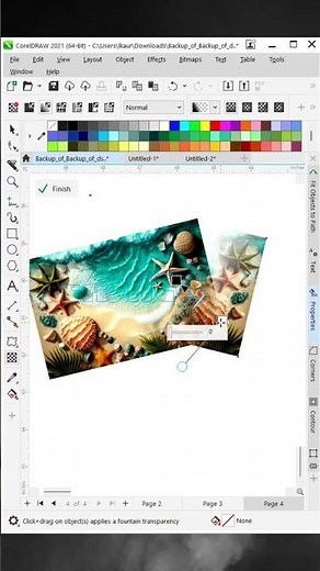 Typography design in CORELDRAW | Typography Effect in Coreldraw for Beginners