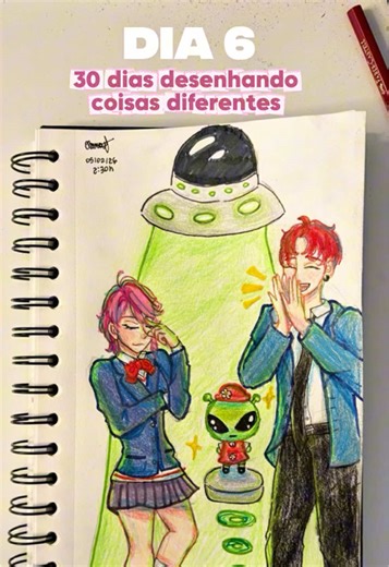 Desafío de dibujo: Alien en 30 días