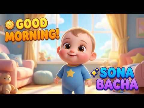 🌞 Good Morning Routine Song for Kids | Learn ABC 123 | Fun Kids Poem