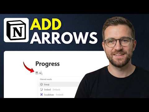 how to add arrows in notion (Step By Step 2026)