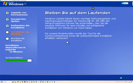 Virtualbox安装Windows XP Professional SP3 VL德文版