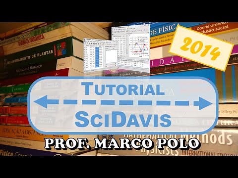 Tutorial SciDavis (em Português) - Professor Marco Polo