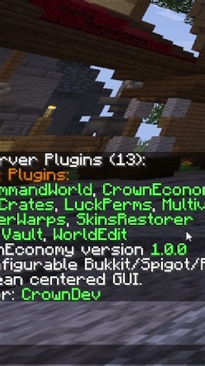 Minecraft Server Auction House Setup in 5 Minutes #minecraft #shorts