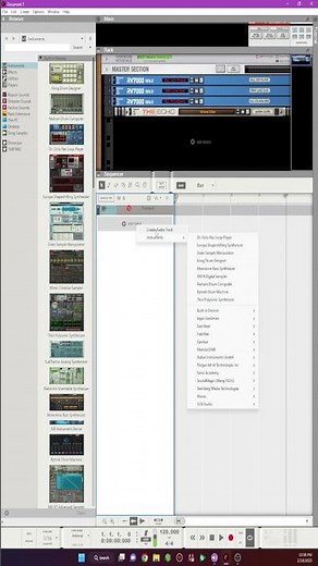 How to Add Track in Propellerhead Reason