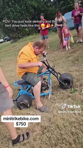 Exciting Test Drive of the Mini Trike