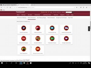 How to choose a path in Pathways (Toastmasters)