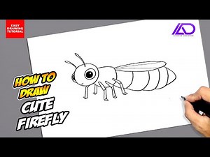 How to draw Cute Firefly