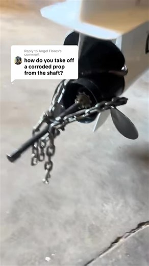 Thesplonkeymechanic on Instagram: "I love home made tools #boat#propeller#tools"