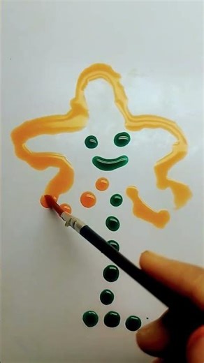 smiley flower easy draw 🧡🧡🧡🧡🧡💚💚💚