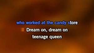 Karaoke Ballad of a Teenage Queen - Johnny Cash - CDG, MP4, KFN - Karaoke Version