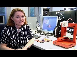 Gegenstände selber herstellen: 3D-Drucker "UP! PP3DP" im Test-Video