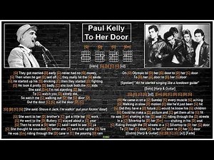 Paul Kelly - To Her Door [Jam Track] [Guitar Chords & Lyrics]