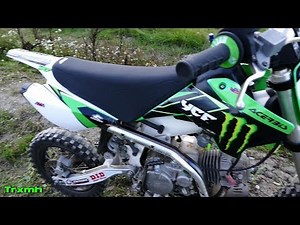 YCF 150 Monster Energy Pit Bike Riding