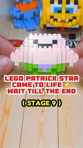 LEGO Patrick Star Came to Life Wait Till the End ( stage 9 )