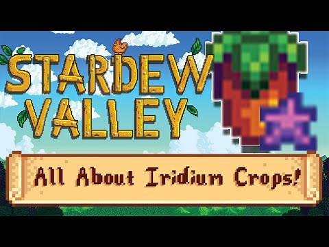 Stardew Valley 1.5 Update - Everything to Know About Iridium Crops