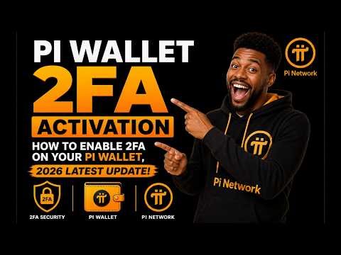 Pi Wallet 2FA Activation; How to Enable 2FA on your Pi Wallet, 2026 Pi Network Latest Update! #pi2fa