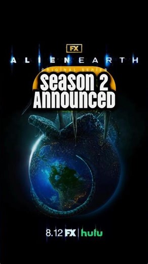 Alien Earth | Season 2 Officially Announced | #alienearth #alien #trending #shorts #viral #reels #yt