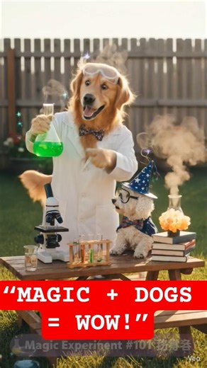 Warning: Magic Dogs at Work! 🧪✨ | Funny Fantasy Animated Short