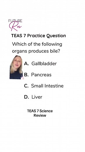 Review of Digestive System in TEAS 7 Science