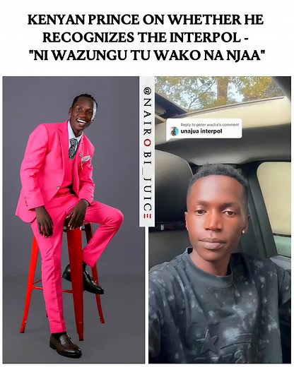 Kenyan Prince Discusses INTERPOL Recognition