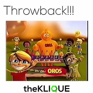 Who remembers this Oros advert? | We Are theKLIQUE