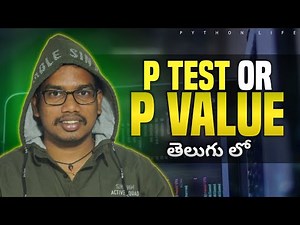 P Value | P Test | Statistics in Telugu | Data Science in Telugu