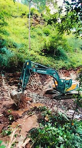Building Mountain Road with Trackhoe | Excavator Working Video | Excavator Planet