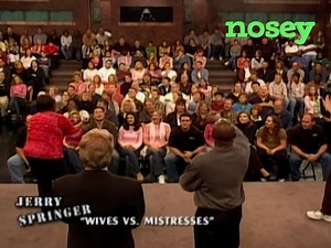 92K views · 795 reactions | I'm a woman! Watch HUNDREDS of FULL classic episodes of Jerry Springer! Check out nosey.com today! #JerrySpringer | The Jerry Springer Show | Facebook