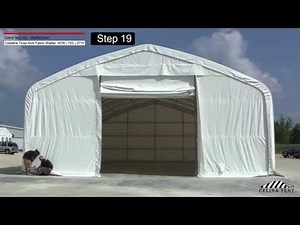 40'x70' Crestline Truss Arch Shelter- Installation Procedure