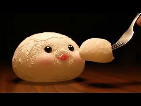 Tiny Cute Food Characters That Actually Eat! 🍓✨ | Realistic Relaxing ASMR Animation