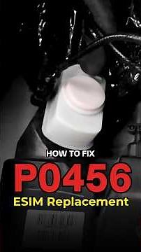 How to fix P0456 ESIM Replacement on a 2017 Jeep Grand Cherokee