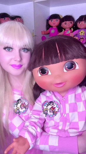 All besties need matching Powerpuff Girl outfits!💕💕 After all, it is mine and Dora’s favourite show!🥰🩷🩵💚🩷🩵💚🩷 #doradoll #dora #doratheexplorer #powerpuffgirls #powerpuff #doll #dollcollection #toys #kawaii #collection #collector #doralaexploradora #doralexploratice #dollcollector #y2kpink