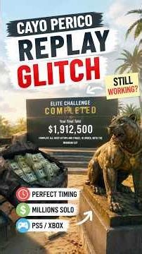 How to do Cayo Perico Replay Glitch Solo! 🤫 (INFINITE MONEY)#gtaonline #gta5 #gaming #cayoperico