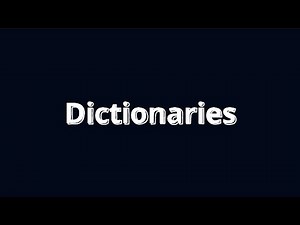 Dictionaries and Key-Value Data Structures