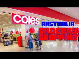 Coles Australia | Grocery Shopping Australia | Australian Supermarket tour