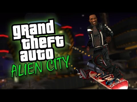 Exploring the AMBITIOUS GTA:Alien City Mod! (Mod Review)