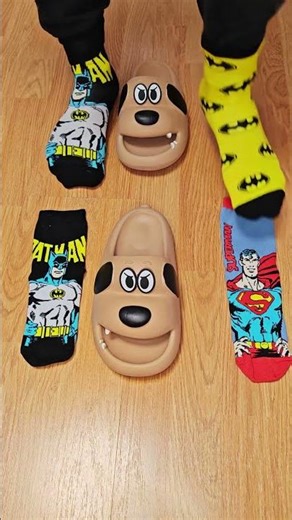 Best Superheroes socks - Cute Funny Dog Sandals #shorts