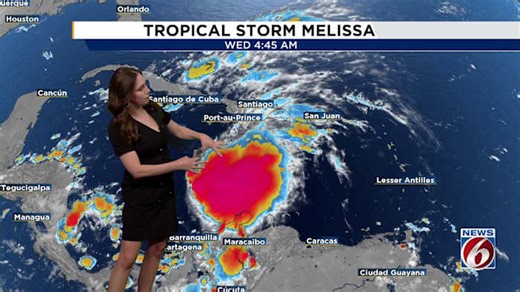 Tropical Storm Melissa creeping in Caribbean as many questions linger