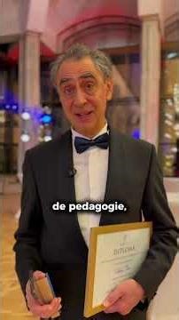 Gala Premiilor 2026 - premiul Veniamin Apostol pentru contribuții în educația artistică.