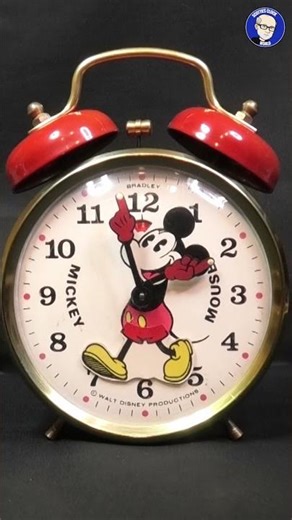 Timelapse - Bradley Mickey Mouse Alarm Clock Ringing #shorts