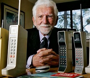 Martin Cooper is Known as 'Father of the Cell Phone' Because He Invented the Motorola DynaTAC