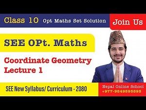Day 14 Class 10 Opt Math Coordinate Geometry Lecture 1 Basic Formula & Reviews