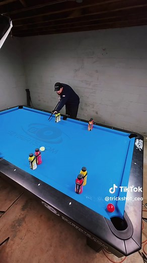 Mastering Billiards: Long Videos for Pool Trick Shots