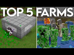 NEW TOP 5 FARMS Minecraft Java 1.21.11 FULL TUTORIALS