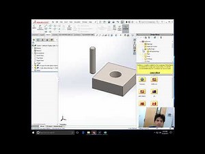 Solidworks sleeve bearing using Toolbox and McMaster Carr
