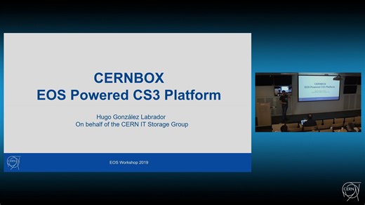 CERNBox: EOS Powered CS3 Platform