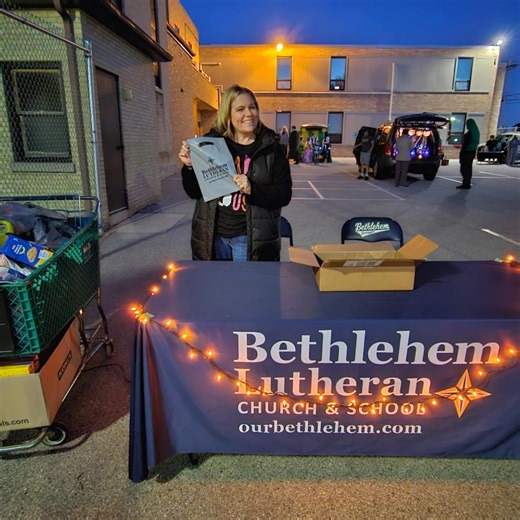What a Bash! We had trunkers, we had treaters, and plenty of candy eaters!🍬 Loads of food was collected and headed to the pantry. A huge thank-you to everyone who decorated, donated, and helped make sweet memories at the Bethlehem Bash! | Bethlehem Lutheran Church and School